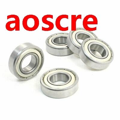 5Pcs 6004ZZ 20mmx42mmx12mm Double Metal Shielded Deep Groove