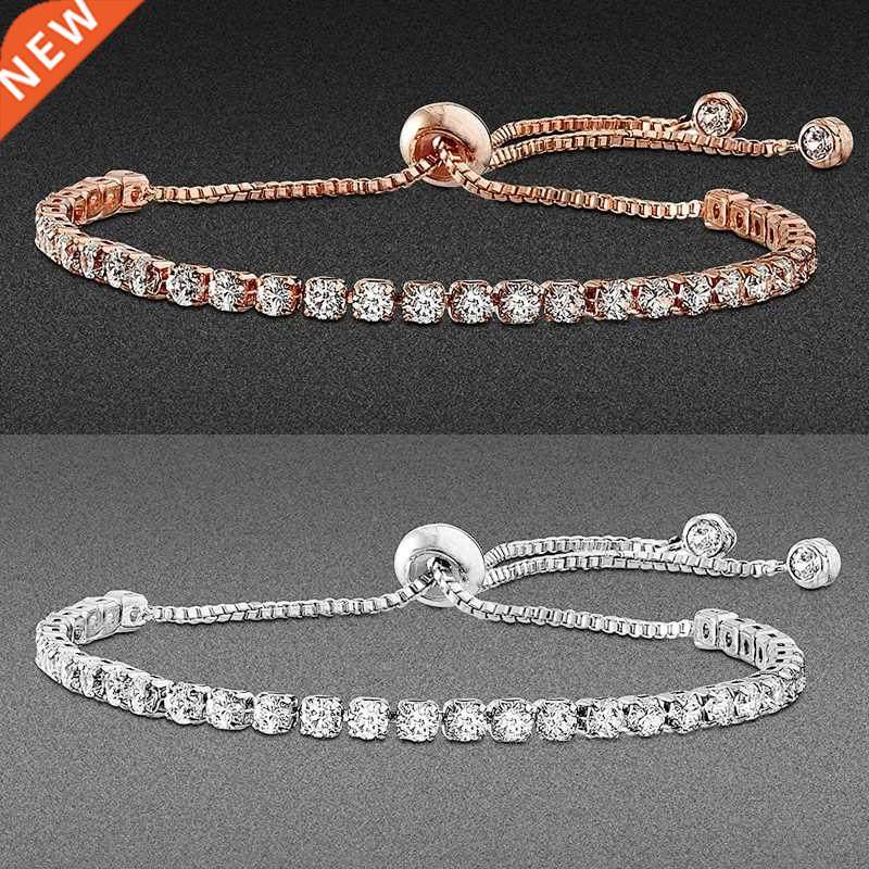 fashion charm cz tennis bracelet for women crystal zircon je
