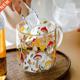 Mug Heat Resistant Breakfast Handle JINYOUJIA Mil With Glass