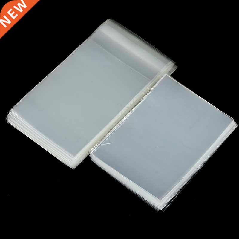 100Pcs Counts Card Sleeves Toploaders For Trng Card,Soft-封面