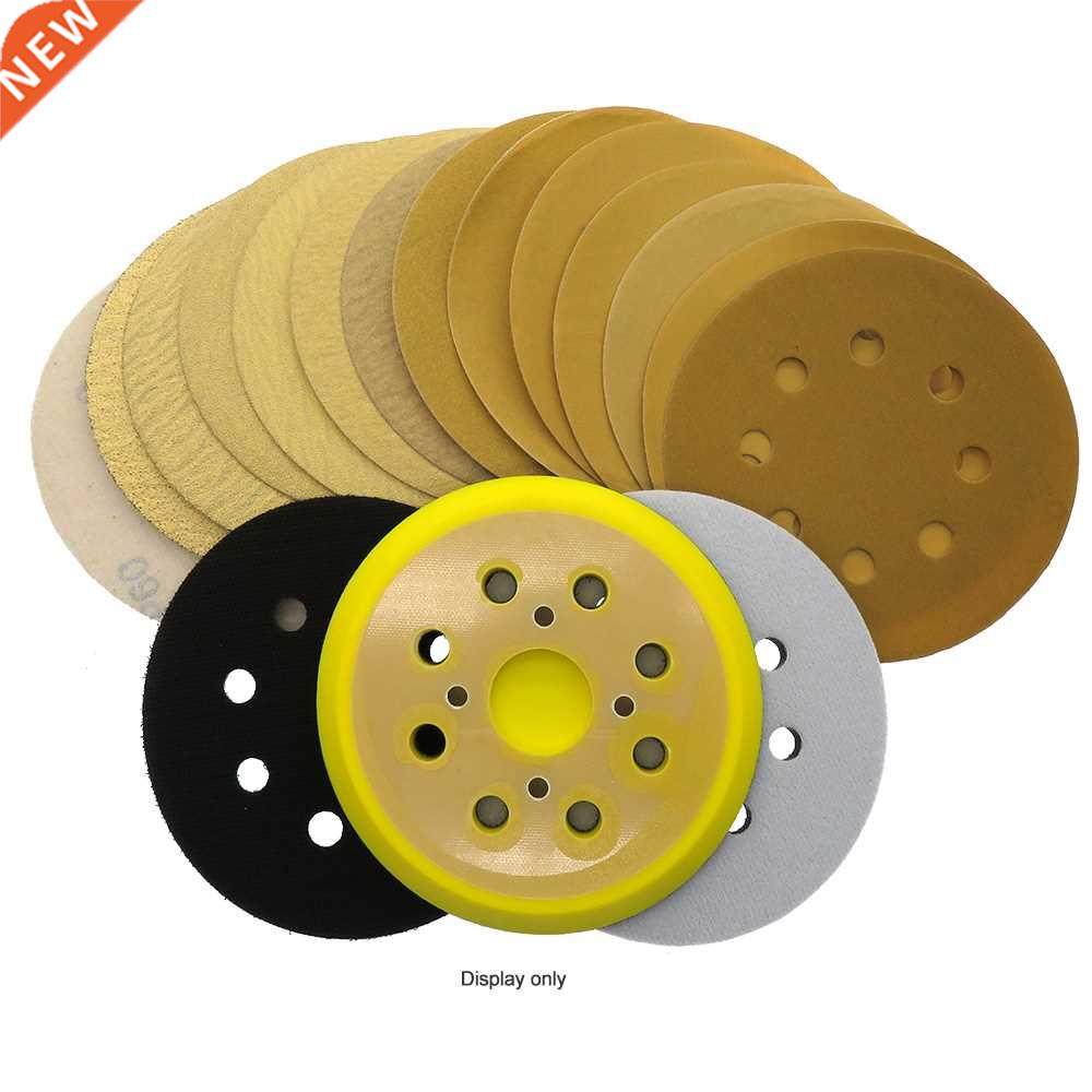 10 pcs 5 inch 125mm 8 holes aluminium oxide 60 to 1000 grit