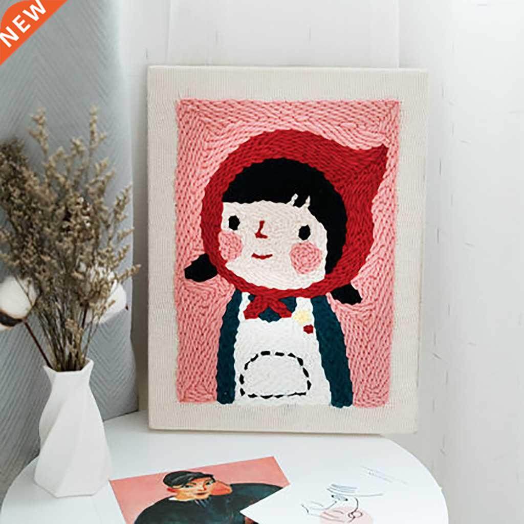 russian poking embroidery material package punch needle embr