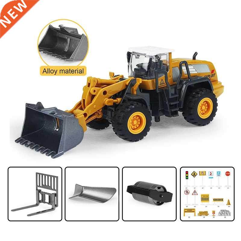 alloy construction model car engineering truck toys bulldoze