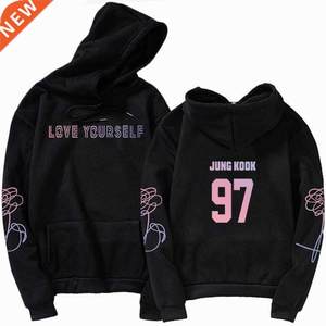 Jungkook Unisex Hoody Kpop Jimin Suga hoodies 97 Sweatshirt