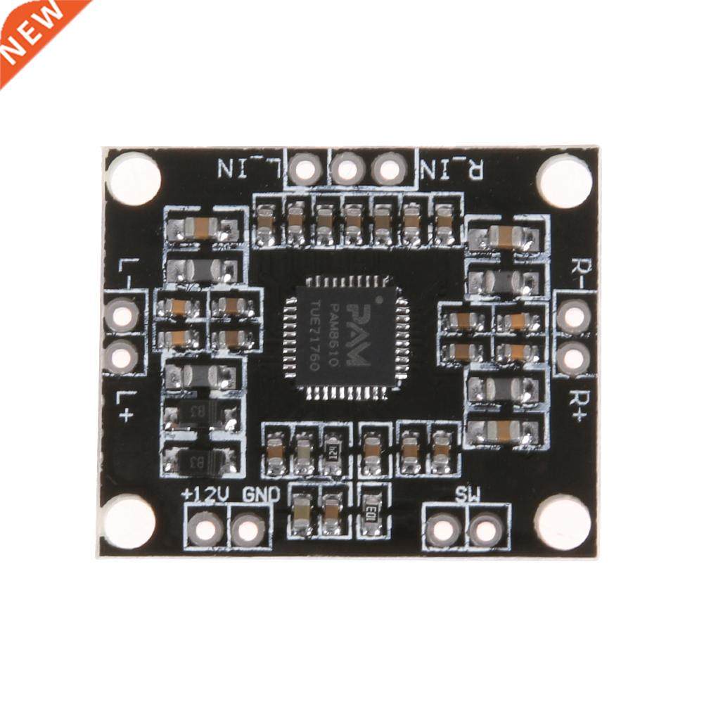 1pc pam8610 dc 12v 2 x 15w dual channel stereo class d ampli