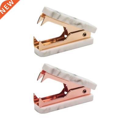 Marble Pattern Staple Remover Nordic Mini Jaw Extractor Nail