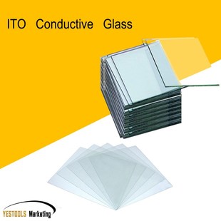 100x100x1.1MM Tin Coated Conductive Glass Indium Oxide ITO