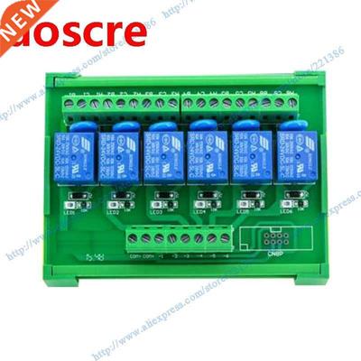 6 channels 6V 10A Relay Module driver board output amplifie