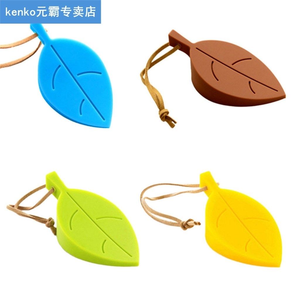 1pc 3 colors cute cartoon leaf style door stopper silicon do
