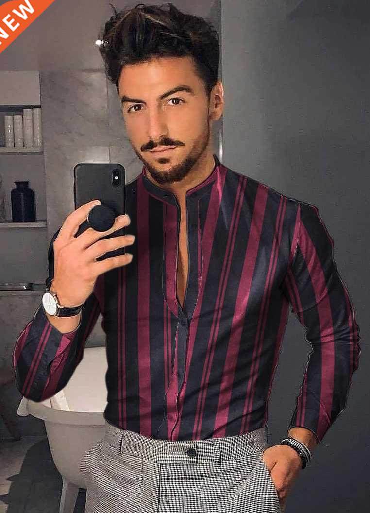 mens shirt new hawaiian men single button wild printed