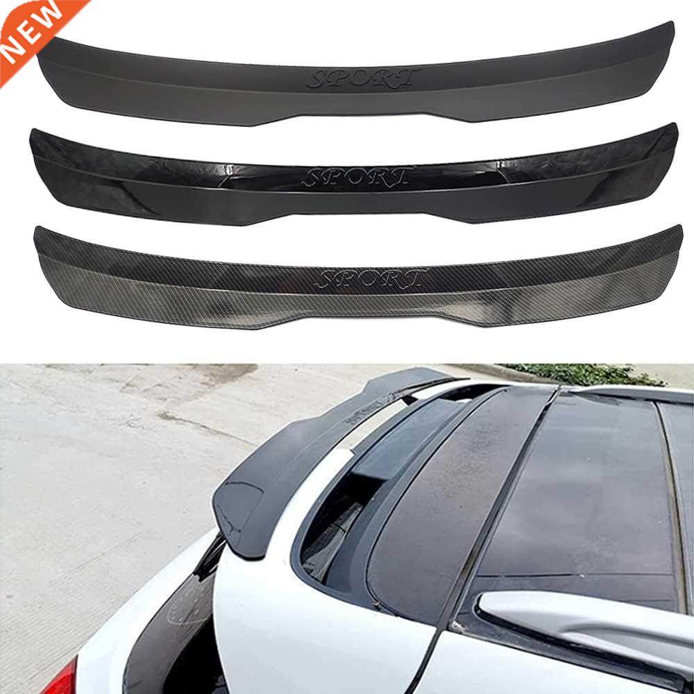 universal rear roof lip spoiler wing abs decoration strips