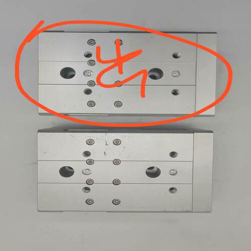 亚德客气缸HLQ25x40SAS滑台拆机二手，成色如(议价）