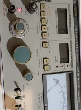日本安立ML428B场强仪，9kHz-30MHz，功能齐全， 议价