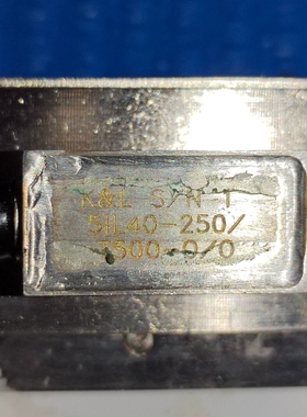 美国K＆L250M低通滤波器5ⅠL40-250/T500-0 议价