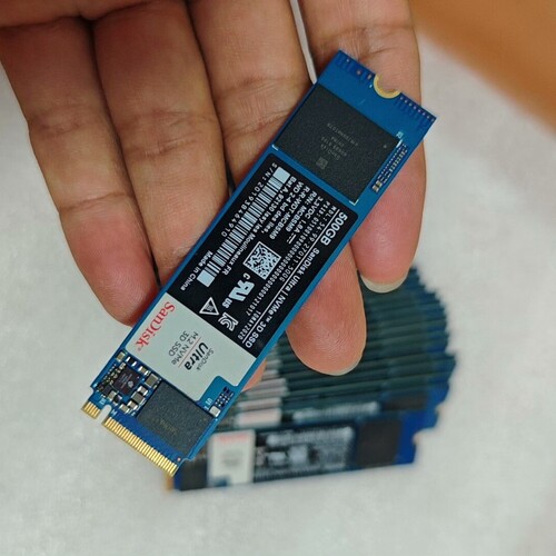 #固态闪迪WDBLUE SN550 500G 固态M.2 议价