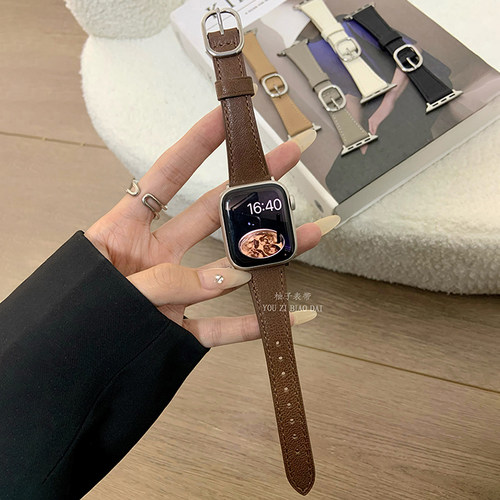 柔软细款小羊皮iwatch表带