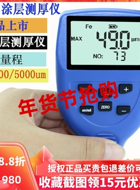 东如DR3000/DR5000S防腐防火涂层测厚仪膜厚仪漆膜厚度测量大量程