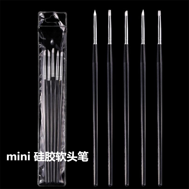 超轻粘土软头笔 接缝修整抹平 软陶泥超细款迷你款 高分子抹痕笔