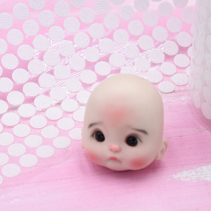 软陶粘土娃用圆形头贴OB11娃头6 8 12分BJD模型假发固定贴带背胶,玩具/童车/益智/积木/模型,粘土/超轻粘土,淘宝优惠券,粉丝福利购,淘宝优惠卷