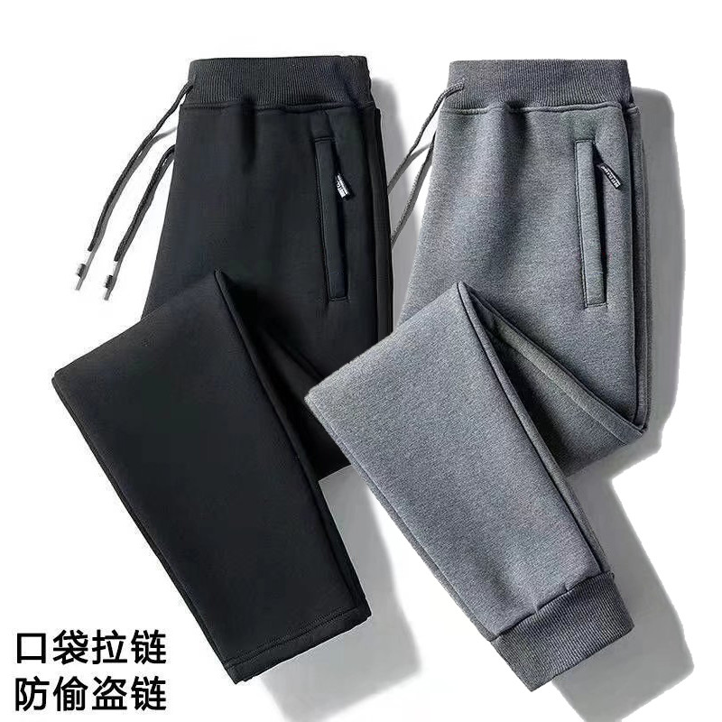 上班干活穿的耐磨脏裤子男加绒建筑工地工作裤宽松秋冬大码劳保裤