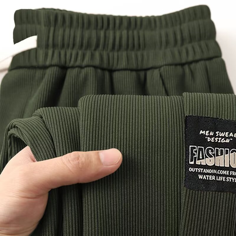 清仓捡漏外贸撤回冰丝裤子男上班宽松耐磨脏工地服薄款透气工作裤