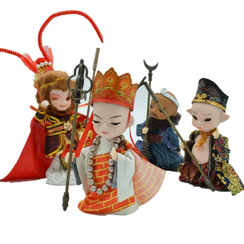 程老师 Путешествие в West Peking Opera Facebook Хуан Хуан Пасус Пекин Шелковая кукла. Подарки Отправить иностранные иностранные