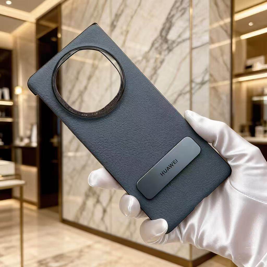 原装正品适用华为matex6原装手机壳官方原产原配真皮革超薄旋转支架防摔保护套X6典藏版无边框简约商务男女新