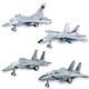 F16 跨境仿真F14 合金战斗机军事飞机模型儿童玩具 F18美式 F15