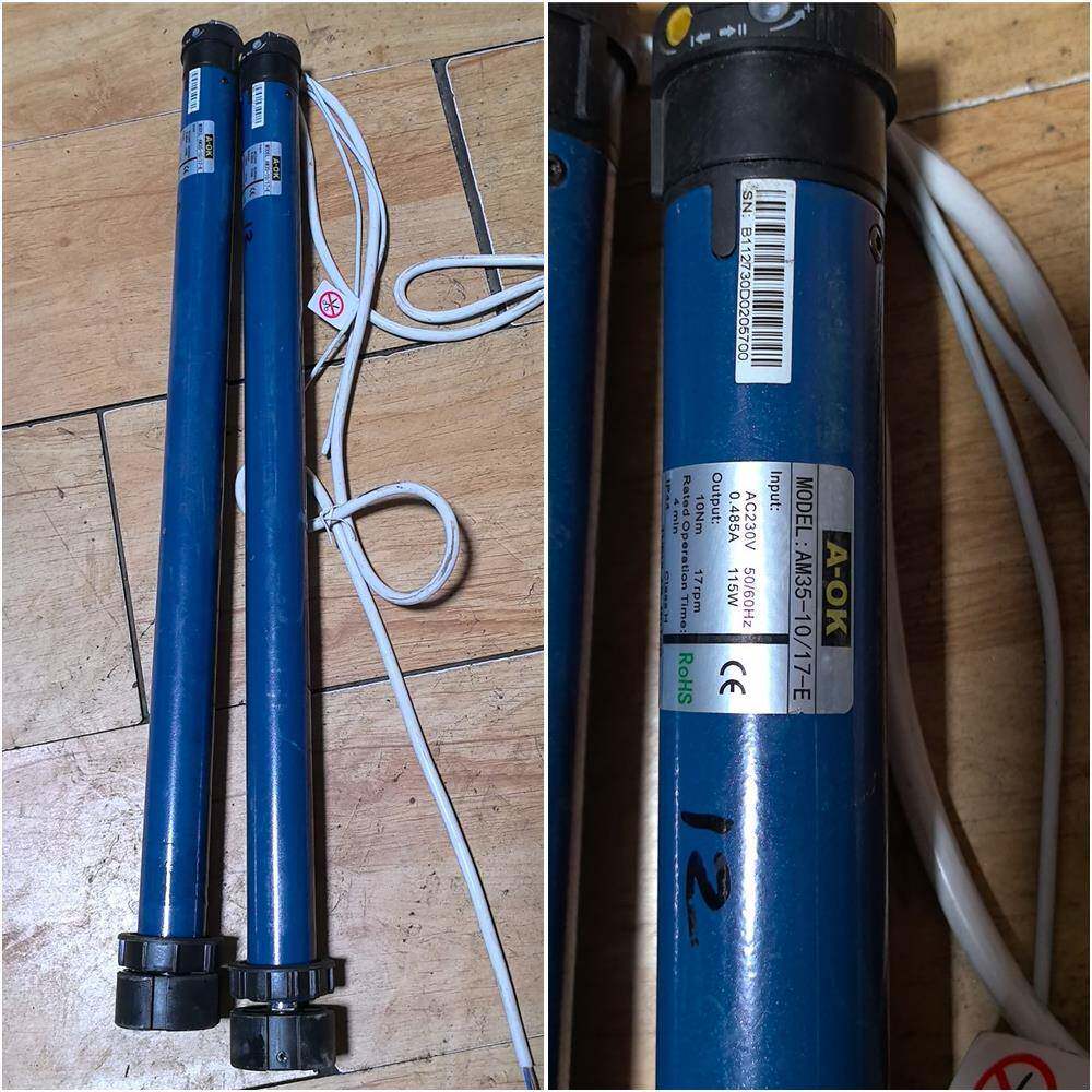 a-ok奥科am35-10/17-e 管状电机办公卷帘电机两议价