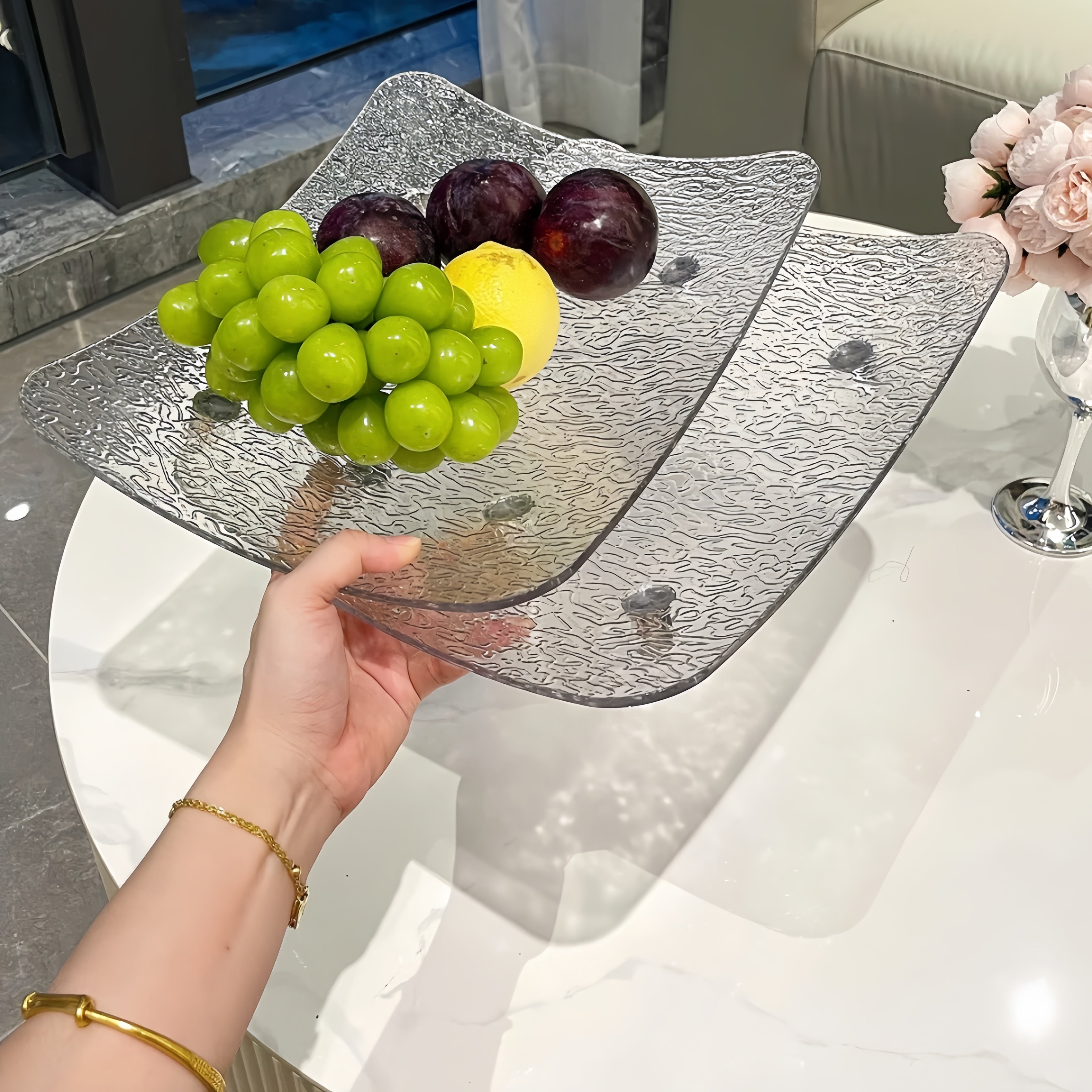 这个果盘也太好看了吧创意果盘