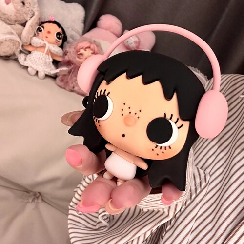 少女心yuy小玉耳机壳苹果耐摔矽