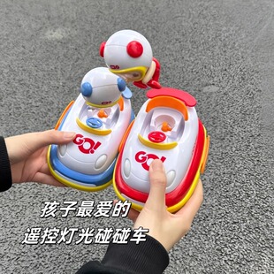 儿童遥控碰碰车亲子双人对战弹射卡丁车赛车漂移汽车男女孩玩具