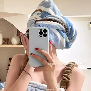 珊瑚绒条纹浴巾吸水亲肤速干成人毛巾套装 新款 家用卫生间宿舍浴裙