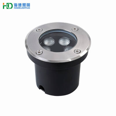 HDLED地埋灯户外防水IP65嵌入草坪灯120*90mm5W暖光开孔115mm