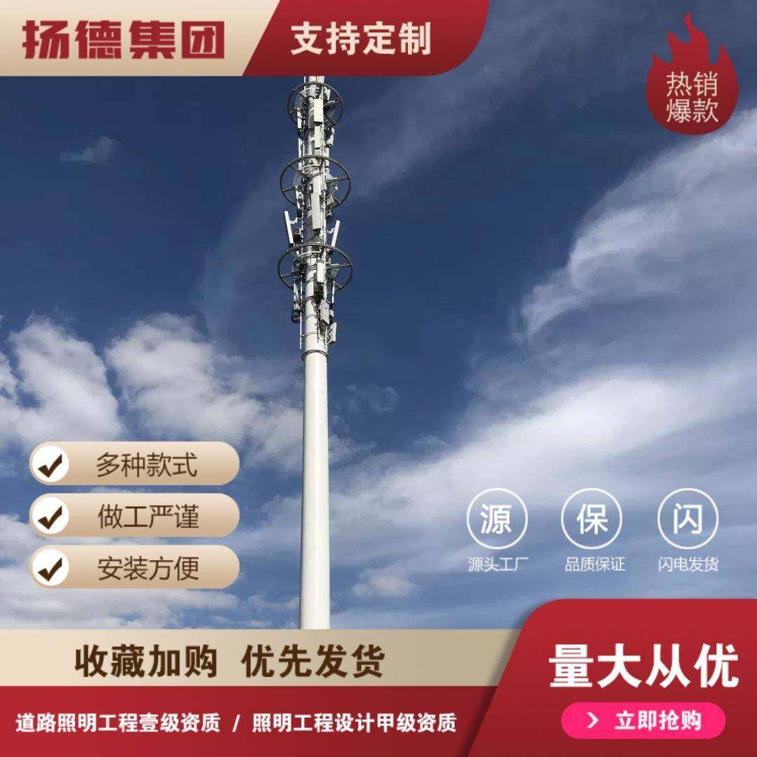 厂家钢结构单管铁塔5G通信塔40米景观美化塔通讯塔景观塔工艺塔,家装灯饰光源,道路灯具/智慧路灯/智慧灯杆,淘宝优惠券,粉丝福利购,淘宝优惠卷