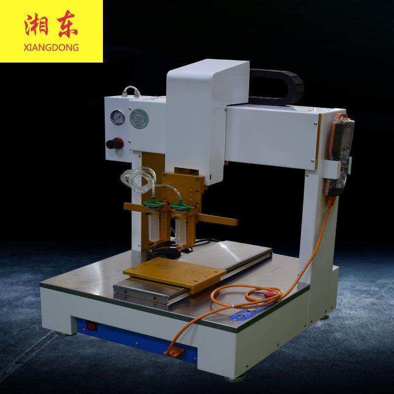 30CC双针头高速钣金点胶机点胶设备厂家