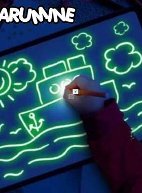 A3 A4 A5 Magic Luminous Drawing Board Draw With Light-Fun