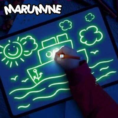 A3 A4 A5 Magic Luminous Drawing Board Draw With Light-Fun