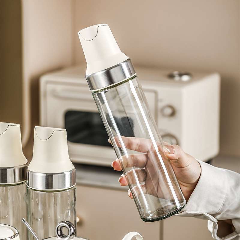 ?厨房奶油风调味罐组合套装家用陶瓷轻奢调料盒油壶醋瓶盐罐调