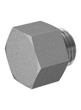 Metric Male 耐高压316不锈钢外六角外丝堵头 1M3P139