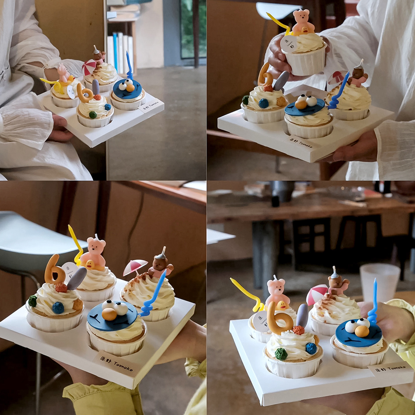 爆款六一儿童节纸杯蛋糕装饰4粒甜品打包盒软胶款61插件小熊蜡烛,节庆用品/礼品,蛋糕/烘焙装饰用品,淘宝优惠券,粉丝福利购,淘宝优惠卷