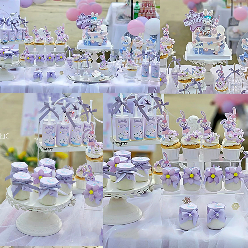 星黛露主题公主甜品台装饰