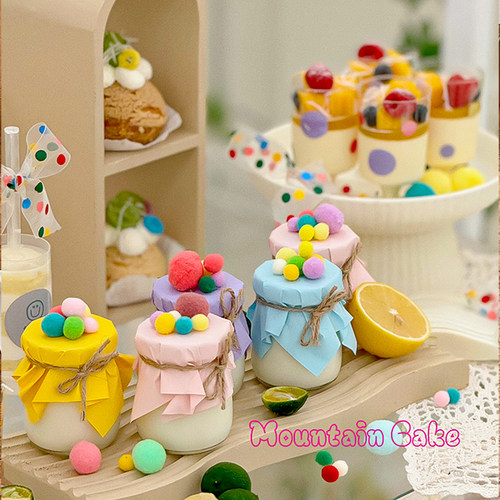 网红缤纷宝宝生日多巴胺甜品台