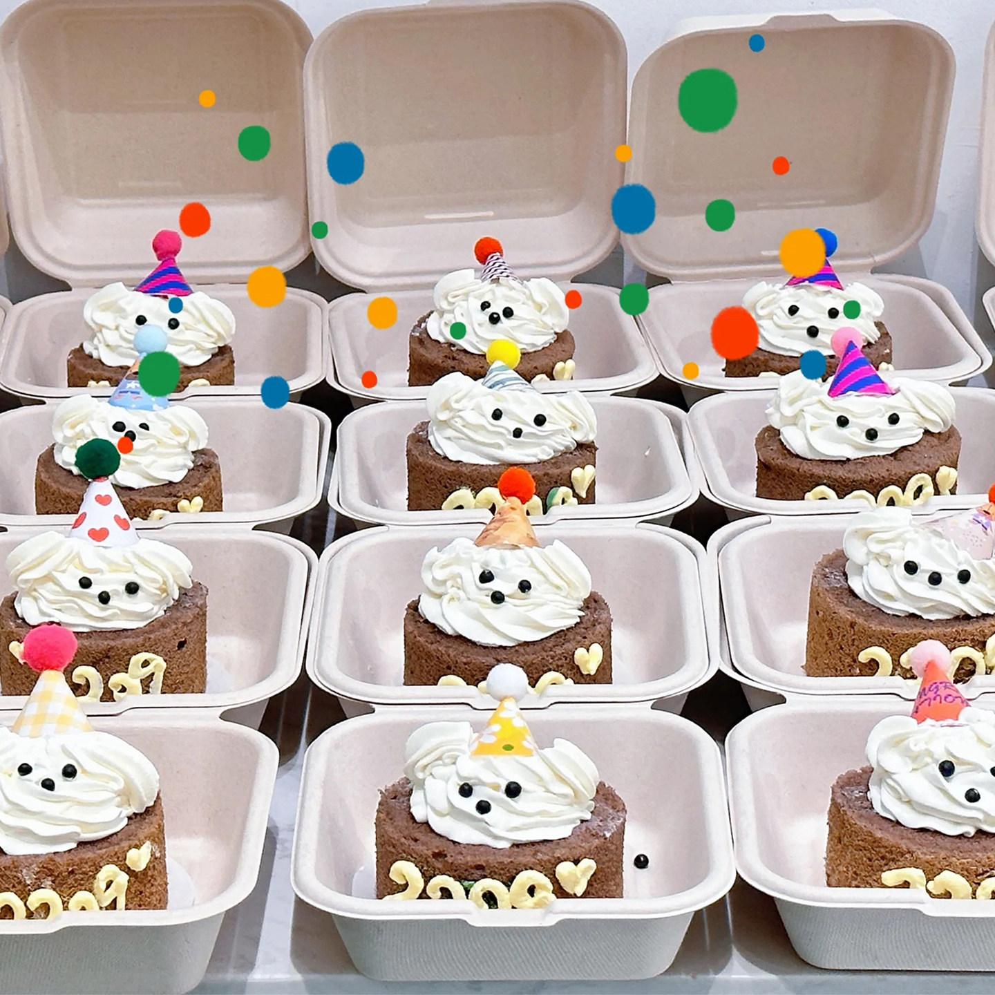 可爱毕业季奶油小狗便当盒蛋糕装饰卡通迷你帽插件中高考班级聚会,节庆用品/礼品,蛋糕/烘焙装饰用品,淘宝优惠券,粉丝福利购,淘宝优惠卷