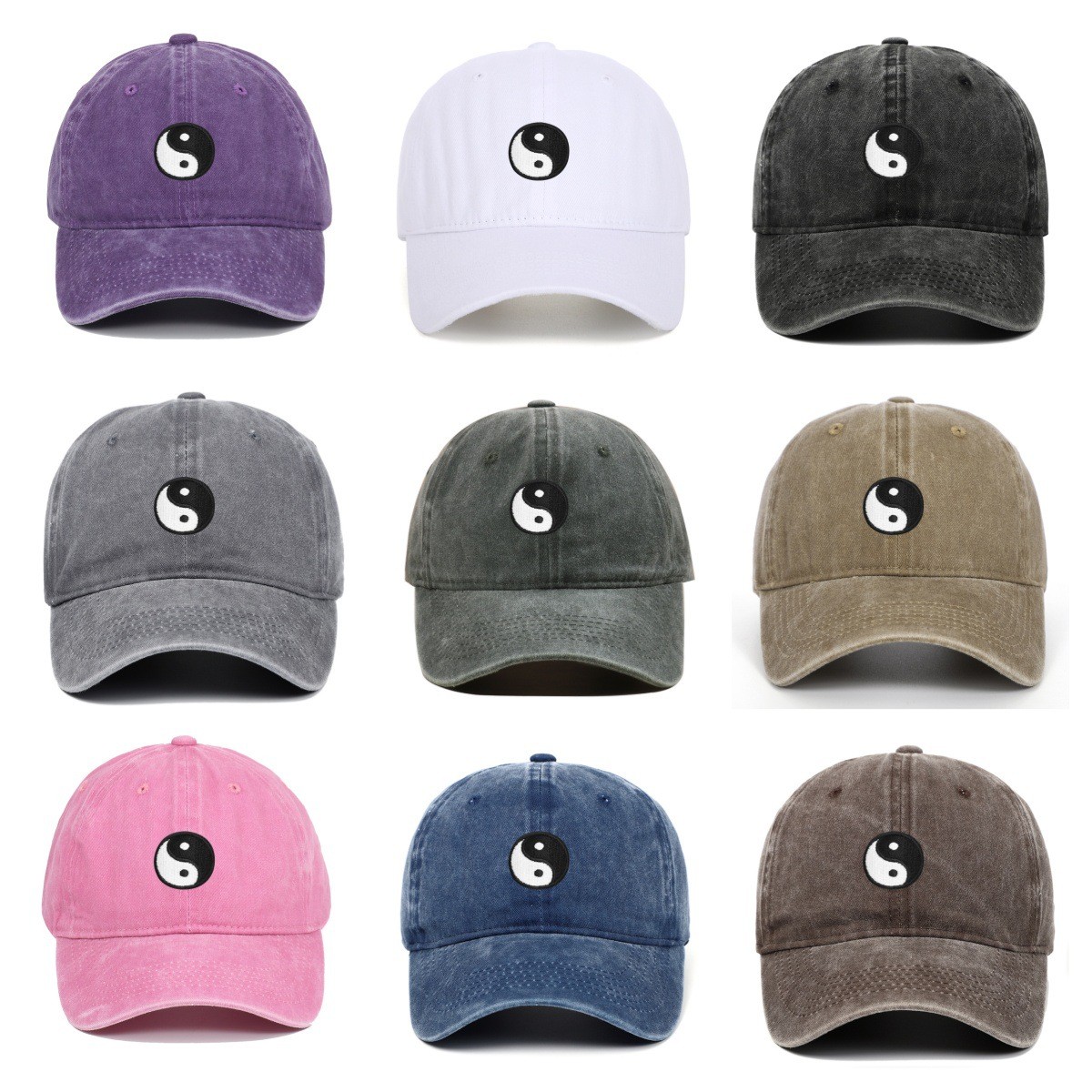 太极武术服练功服晨练帽子棒球帽男女小清新软顶鸭舌帽遮阳帽户