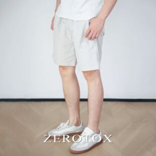 微弹抽绳通勤抗皱宽松短裤 亲肤直筒五分裤 ZEROTOX舒适休闲 GZX