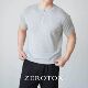 ZEROTOX 型男短袖 美式 纯棉复古针织Polo修身 简约舒适 亨利领 GZX