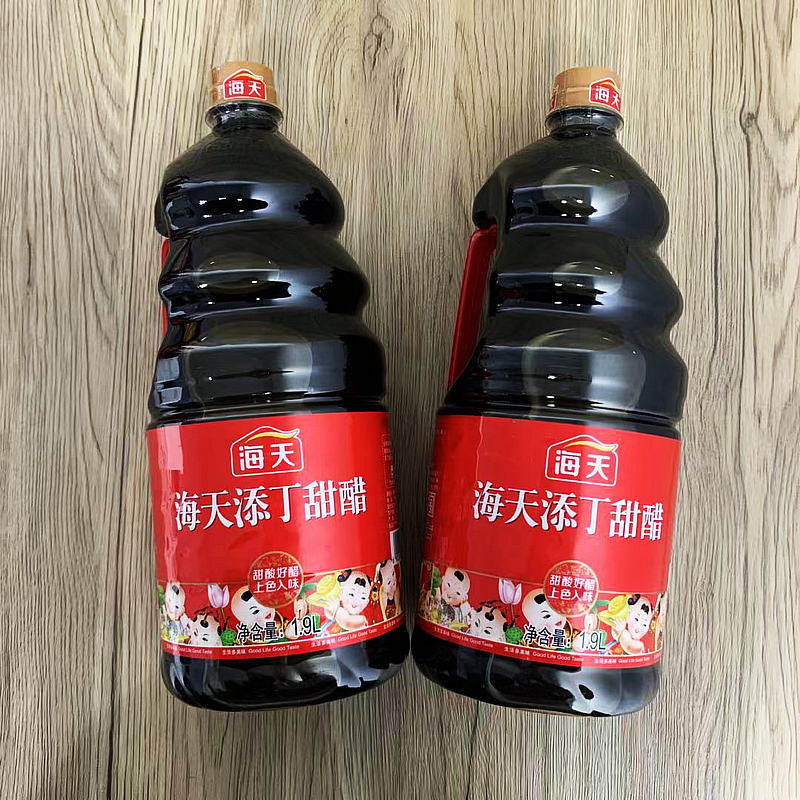 海天添丁甜醋1.9l煲猪蹄姜醋蛋上色入味月子糯米甜醋