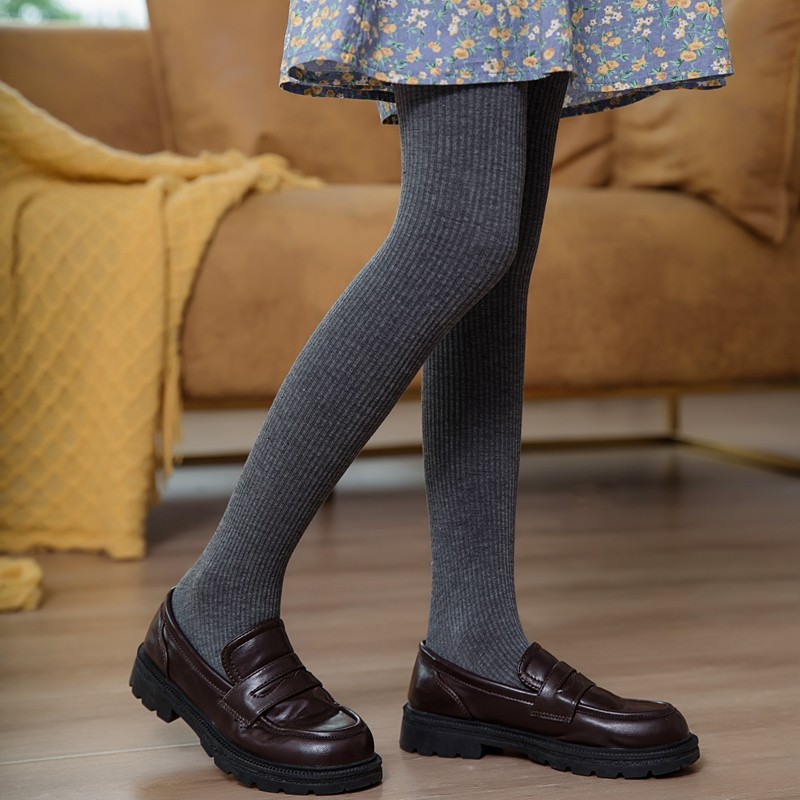 春秋冬女童打底裤加薄绒外穿儿童连裤袜灰色中厚女孩舞蹈袜子竖条,童装/婴儿装/亲子装,儿童袜子(0-16岁),淘宝优惠券,粉丝福利购,淘宝优惠卷