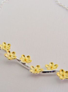 清仓文艺森系s925银女士细手链